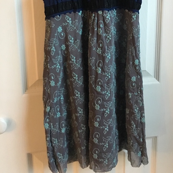 Free People Patchwork & Embroidered Top Sleeveless - Picture 7 of 7